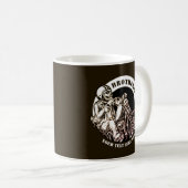 Mug Ajouter un nom Modifier le texte Motorcycle Frater (Devant droit)