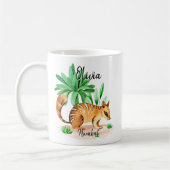 Mug Ajouter un nom Numbat Australian Animal (Gauche)