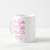 Mug Ajouter un nom ou votre texte permet de l'obtenir  (Devant gauche)