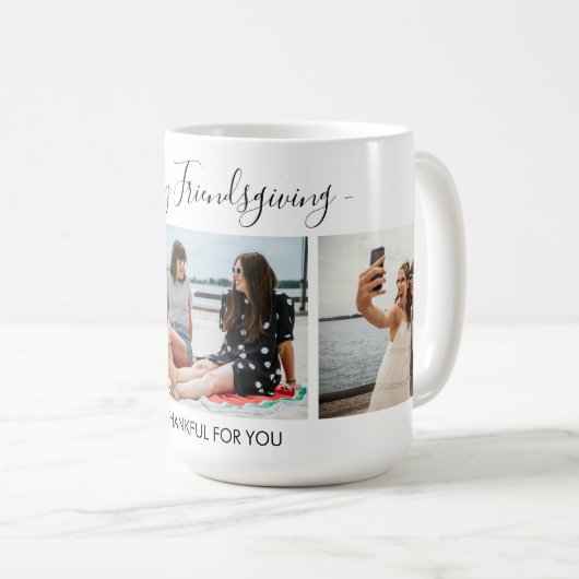 Mug Ajouter un script de texte personnel 3 Collage de  (Devant droit)