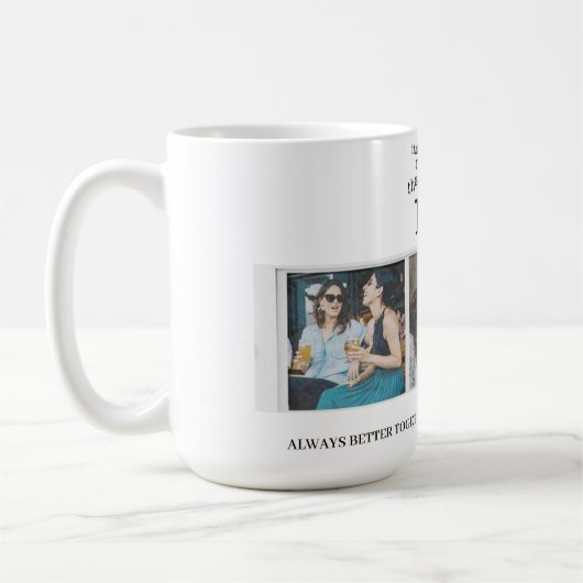 Mug   Ajouter un script de texte personnel collage pho (Gauche)