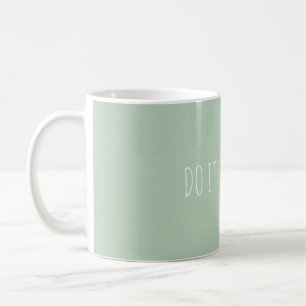 MUG AJOUTER UN TEXTE PERSONNALISÉ COULEUR VERTE
