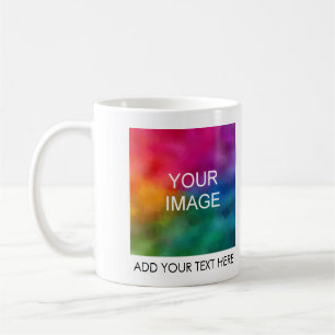 Mug Ajouter une image photo logo commercial Nom du tex