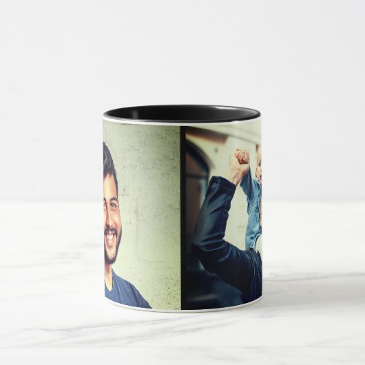 Mug Ajouter une photo 2x (Centre)
