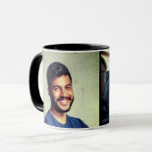 Mug Ajouter une photo 2x (Devant gauche)