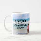 Mug AJOUTER UNE PHOTO / Bénédiction familiale (Gauche)
