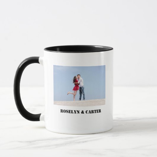 Mug AJOUTER UNE PHOTO | Personnalisé (Gauche)