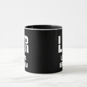 Mug Ajouter votre code & ville - Airport Code LHR LOND (Centre)