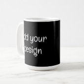 Mug ajouter votre conception (Devant gauche)