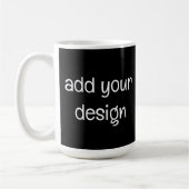 Mug ajouter votre conception (Gauche)