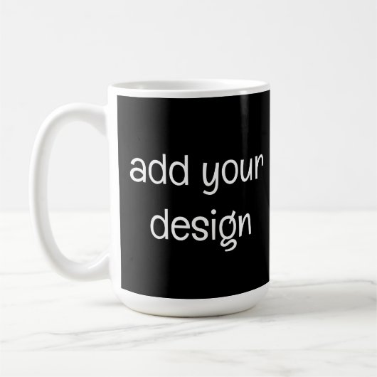 Mug ajouter votre conception (Gauche)