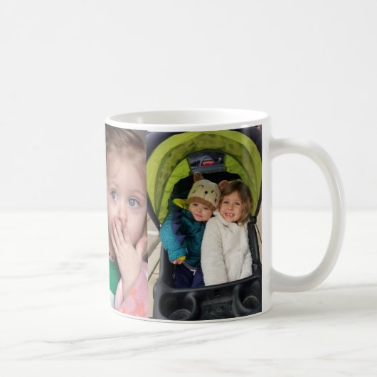 Mug Ajouter votre image préférée personnalisée (Droite)