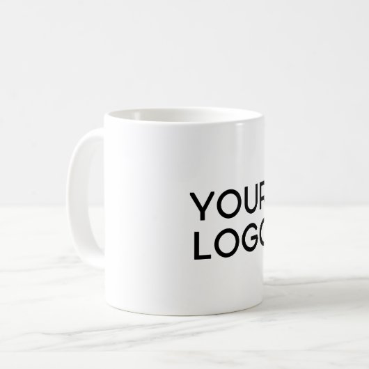 Mug ajouter votre logo dans un (Devant gauche)