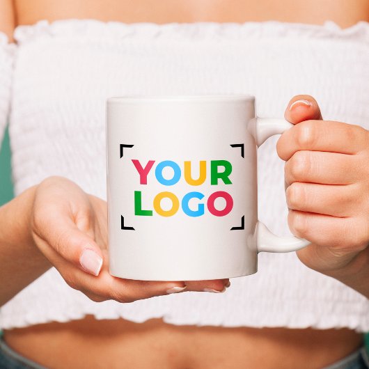 Mug Ajouter votre logo d'entreprise Simple promotionne
