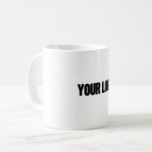 Mug ajouter votre logo en blanc (Devant gauche)