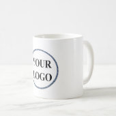 Mug AJOUTER VOTRE LOGO Moderne Simples vacances de Noë (Devant droit)