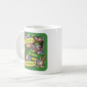 Mug Ajouter Votre Nom Motivational Animal Fans Cartoon (Devant gauche)