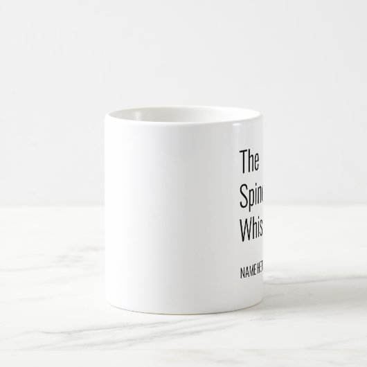 Mug Ajouter Votre Nom Spine Whisperer Chiropractor (Centre)