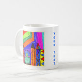Mug Ajouter votre oeuvre d'art enfant personnalisée (Devant gauche)