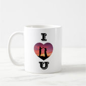 Mug Ajouter votre photo Cadeau de la Saint Valentin mo (Gauche)