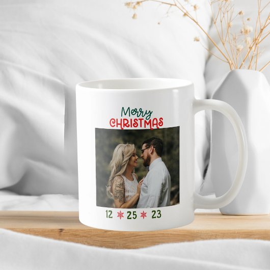 Mug Ajouter votre photo Joyeux Noël