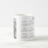 Mug Ajouter votre photo personnalisée Calendrier 2022 (Centre)