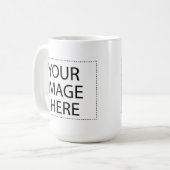 MUG AJOUTER VOTRE PROPRE IMAGE (Devant gauche)