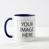 Mug Ajouter votre propre image ou texte ici (Gauche)