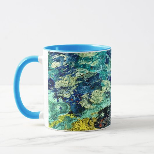 Mug Ajouter votre propre photo d'art Abstrait (Gauche)