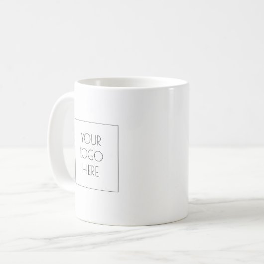 Mug Ajouter votre société de logo (Devant gauche)