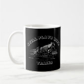 Mug Ajouter Votre TEXTE - Joue Toujours Avec Des Train (Gauche)