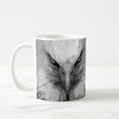 Mug Ajouter votre texte Modern Pop Art Eagle Head Modè (Gauche)