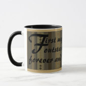 Mug Ajouter votre texte personnalisé - Eng (Gauche)