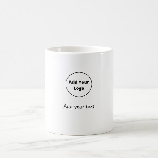 Mug ajouter votre texte simple minimum personnalisé aj (Centre)