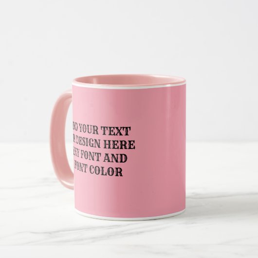 MUG AJOUTEZ DU TEXTE (Devant gauche)