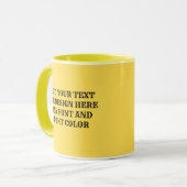 MUG AJOUTEZ DU TEXTE (Devant gauche)