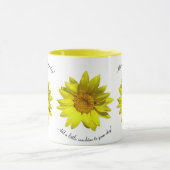 Mug "Ajoutez un peu de soleil à votre journée !" (Centre)