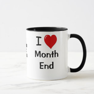 Mug Ajoutez une citation de comptabilité de fin du