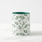 Mug Ajoutez votre arbre nommé de dollar en argent (Centre)