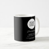 Mug Ajoutez votre logo avec promotion de texte personn (Devant droit)