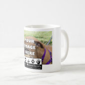 Mug Ajoutez votre logo de l'animal WHS (Devant droit)