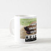 Mug Ajoutez votre logo de l'animal WHS (Devant gauche)