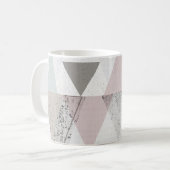 Mug Ajoutez votre nom | Amuse II | Moderne géométrique (Devant gauche)