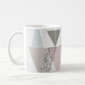 Mug Ajoutez votre nom | Amuse II | Moderne géométrique (Gauche)