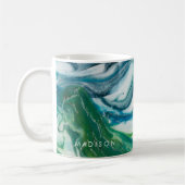 Mug Ajoutez votre nom | Balayage en marée II (Gauche)