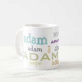 Mug Ajoutez votre nom personnalisable (Devant gauche)