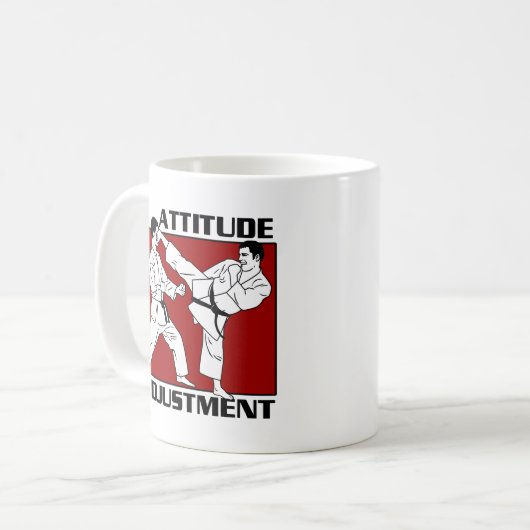 Mug Ajustement d'attitude (Devant gauche)