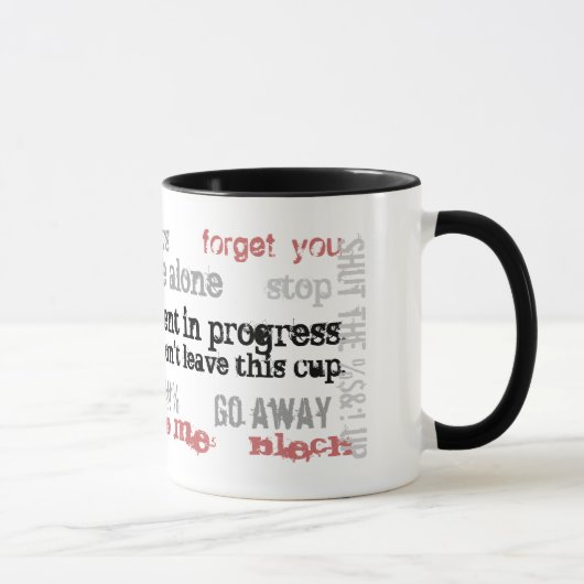 Mug Ajustement d'attitude en cours (Droite)