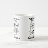 Mug Ajusteurs de pots d'échappement et de pneus. Mécan (Centre)