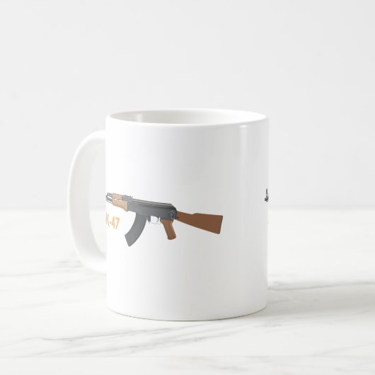 Mug AK-47 Fusil d'assaut (Devant gauche)